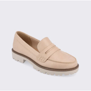 Journee Collection Beige Loafers